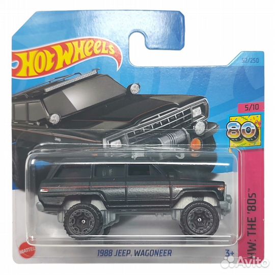 Hot Wheels '88 Jeep Wagoneer Хот Вилс Джип