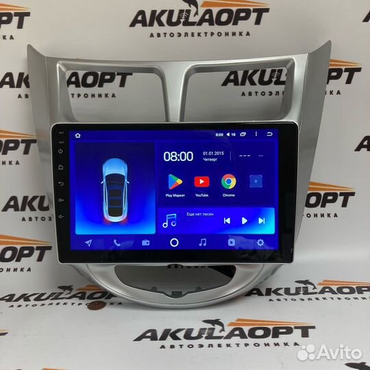 Магнитола Hyundai Solaris 2010-2016