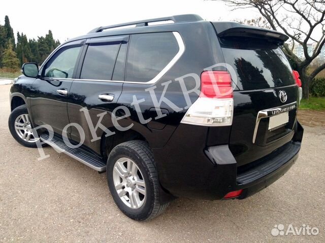 Молдинг окон Хром Land Cruiser Prado 150 09-19