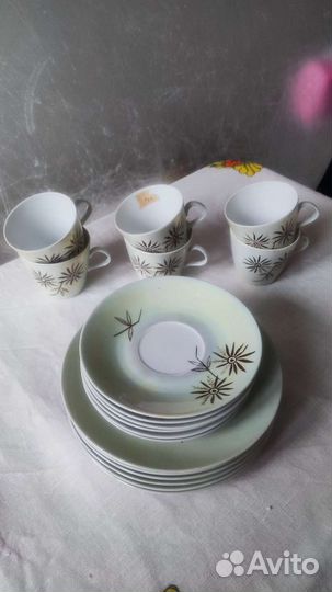 Винтажный фарфоровый сервиз GDR Германия