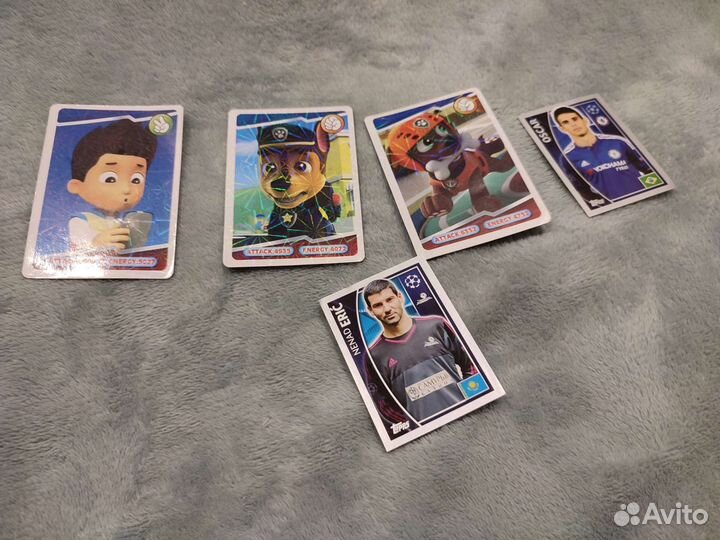 Наклейки и карточки