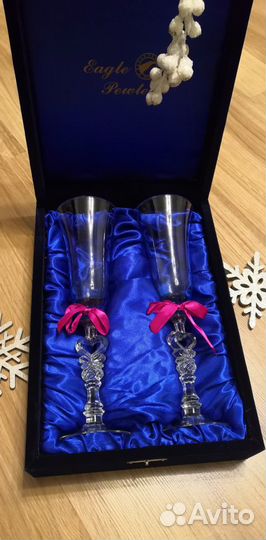 Свадебные бокалы (Подарочный набор)