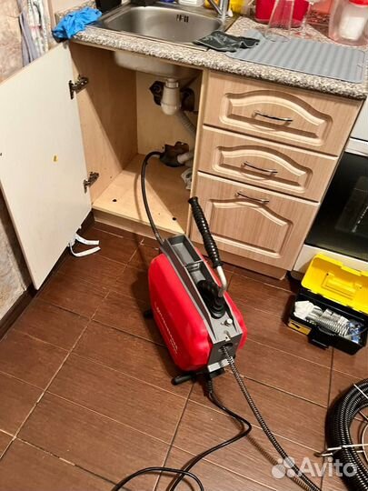 Устранение засоров Прочистка канализации