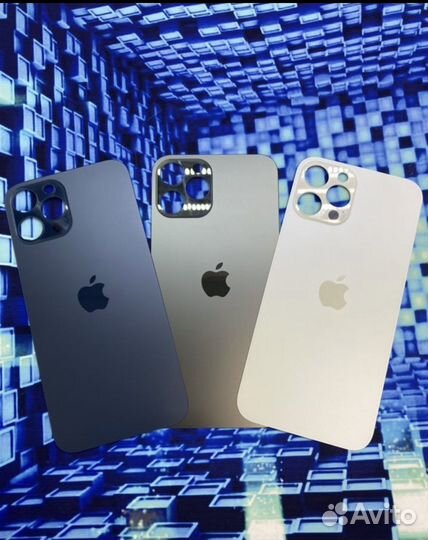 Задняя крышка iPhone XR в корпусе 13 pro 14 Pro