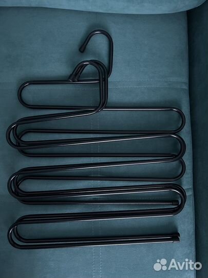 Плечики тремпель вешалка металлические для брюк