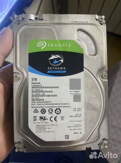 Жесткий диск 3 тб Seagate