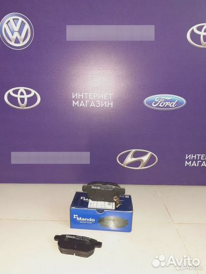 Колодки задние Toyota Corolla