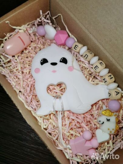 Держатель для соски именной