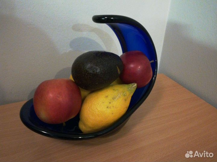 Стекло синее кобальт