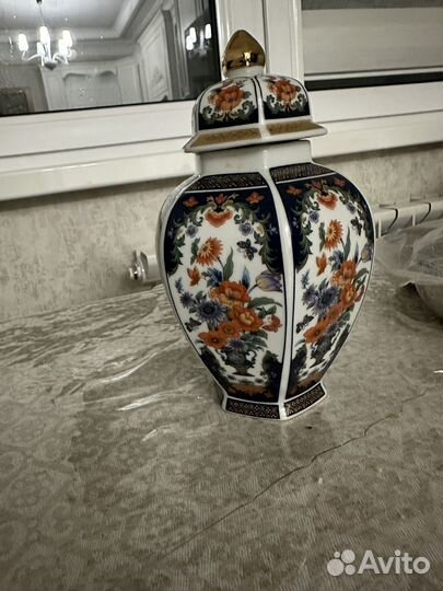 Старинная ваза сахарница Япония Japan