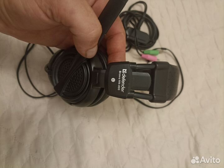 Продам наушники с микрофоном для пк