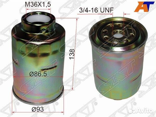 Фильтр топливный toyota hilux pick UP