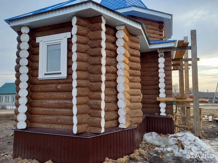 Конопатка сруба