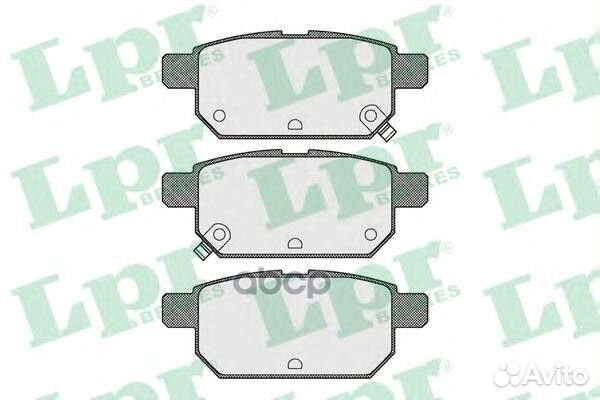 Колодки тормозные дисковые 05P1571 Lpr