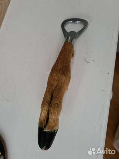 Открывалка с козьей ножкой гдр,новая