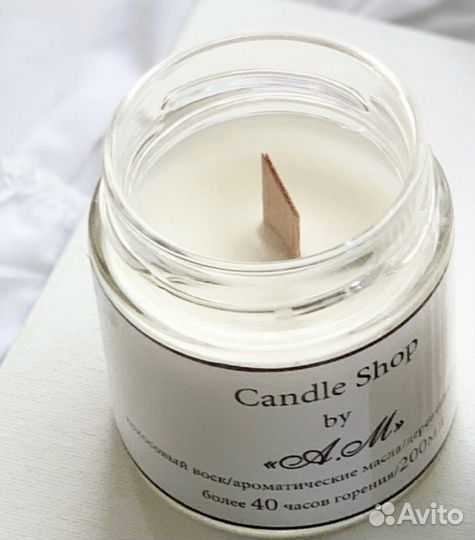 Свечи ручной работы