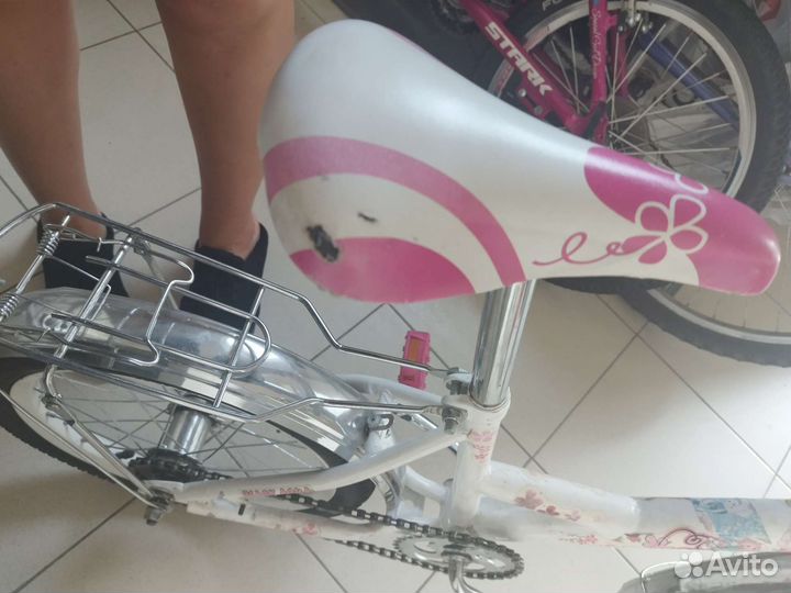 Велосипед для девочки 16 дюймов