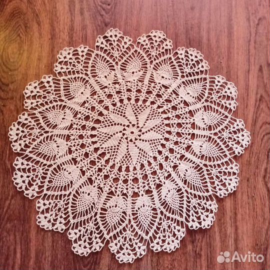 Вязаные салфетки