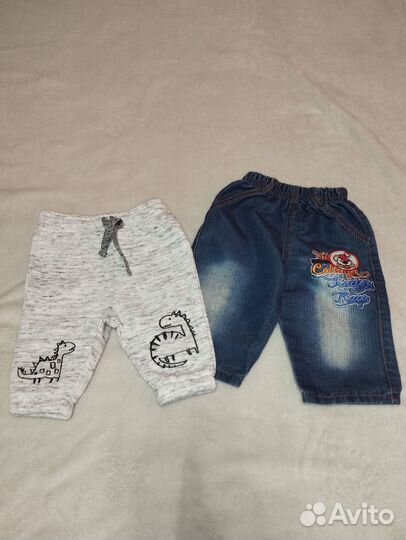 Детские вещи пакетом 3-6 мес