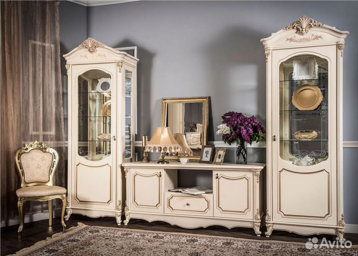 Тумба в гостиную Мона Лиза крем