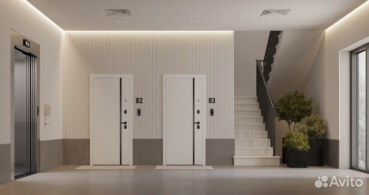 Дверь с зеркалом стальная Ливерпуль