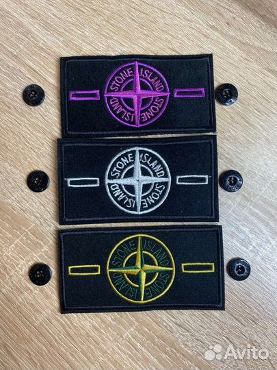 Нашивки/патчи Stone island