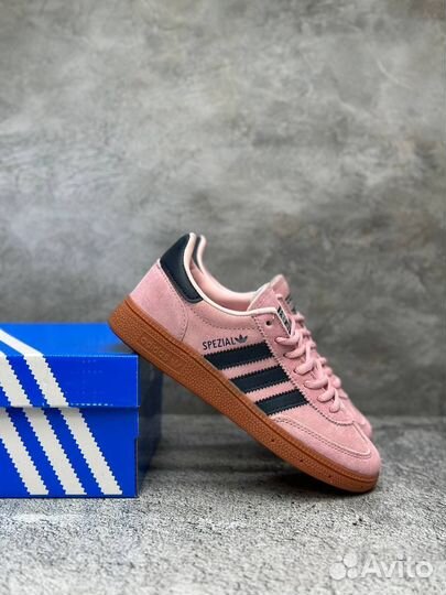 Кеды Adidas Spezial розовые арт:440
