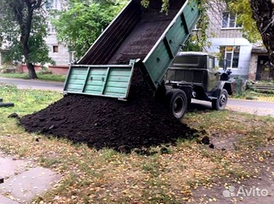 Чернозем грунт плодородный навоз 5-20 куб