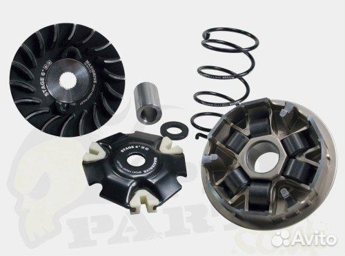 Оригинальный вариатор на Vespa LX50