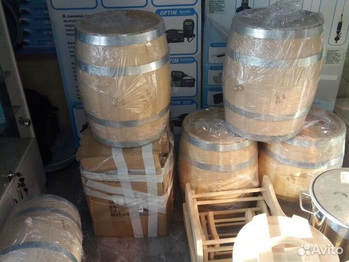 Деревянная бочка