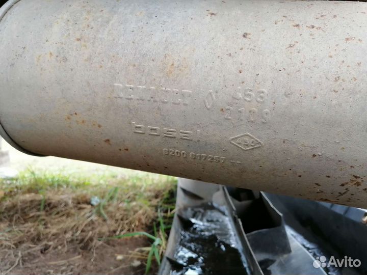 Глушитель Renault Logan 1