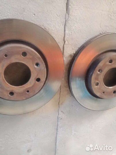 Тормозные диски на KIA cerato 2007 передние