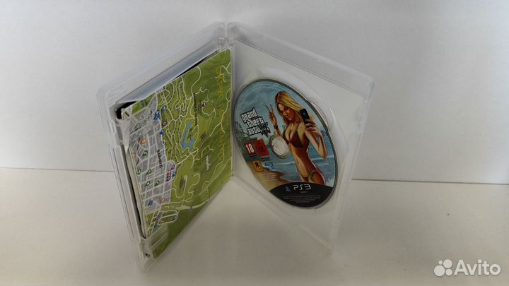 Grand Theft Auto V (PS3) диск