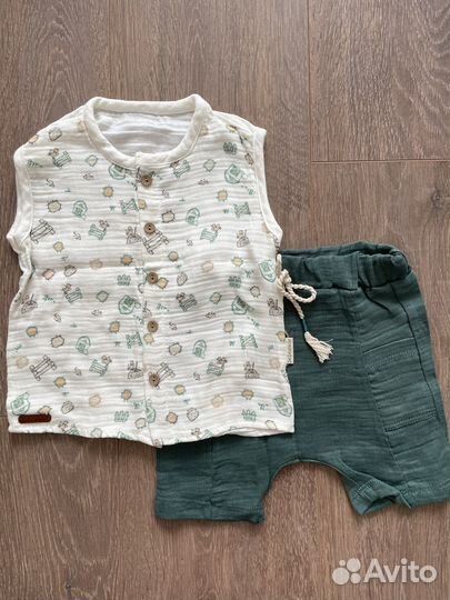 Летний костюм для ребенка 62, 68, 74, 80, 86