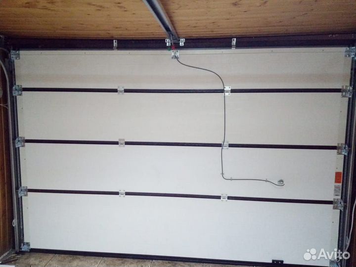 Подъемно секционные ворота