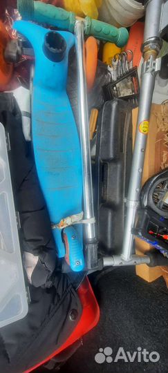 Самокат детский трехколесный бу