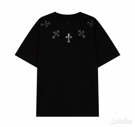 Футболка оверсайз мужская Chrome Hearts