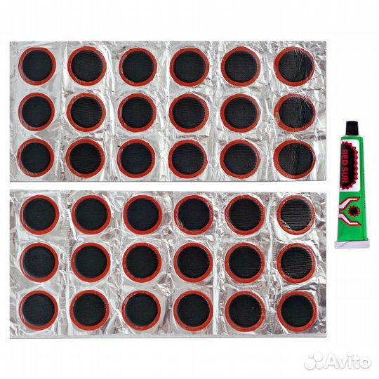 Латки для заклеивания камер+клей