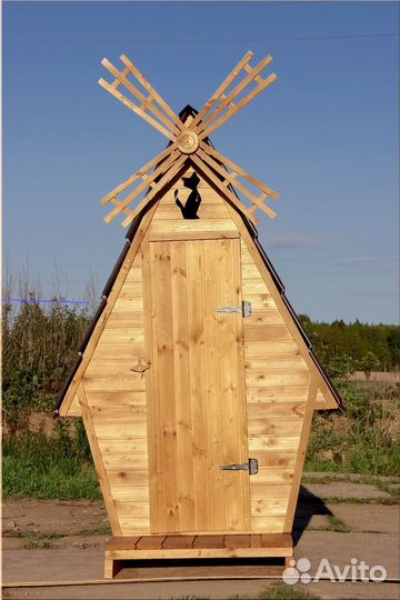 Дачный туалет с установкой BAG338