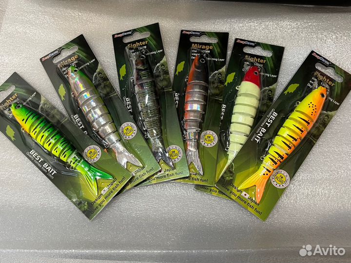 Воблеры многосекционные