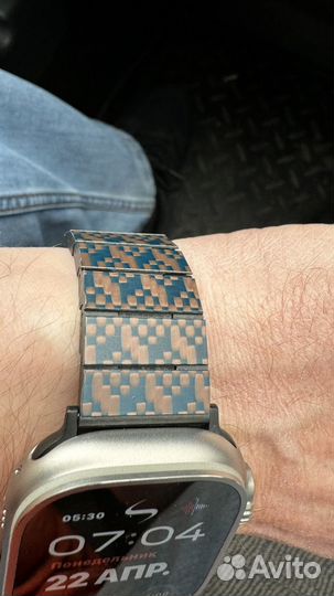 Браслет на apple watch Pitaka