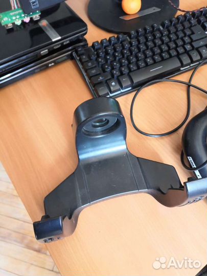 Игровой руль с педалями для пк