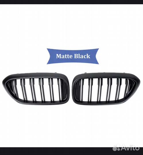 Решетка радиатора на bmw 5 серии