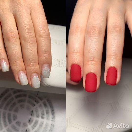 Маникюр с покрытием все включено