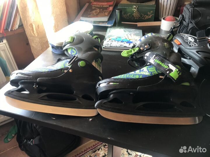 Раздвежные коньки