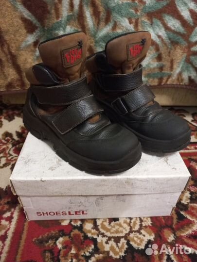 Ботинки для мальчика зимние 34 размер