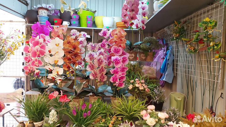 Искусственные цветы, для декора, композиции