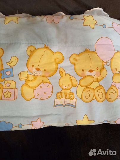 Бортики в детскую кроватку