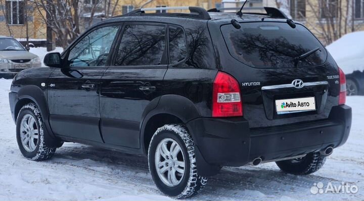 Hyundai Tucson 2.7 AT, 2007, 202 000 км
