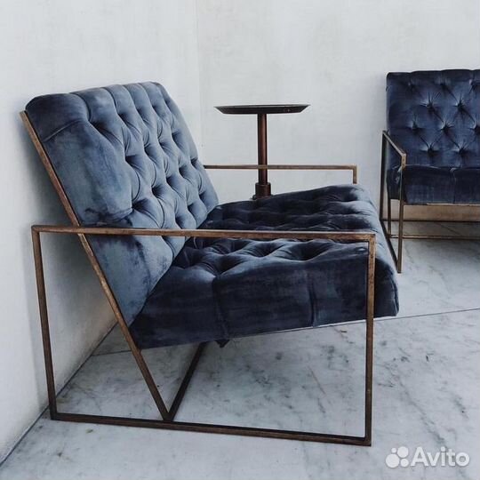 Уличная мебель в стиле лофт